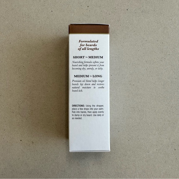 NEW Cremo Beard Oil Bourbon Vanilla Premium Barber Quality All Lengths 1 oz - Picture 3 of 5